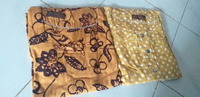Setelan Celana Remaja Sabrina / Setelan Batik Tidur / Batik Pekalongan / Baju Tidur Wanita Batik