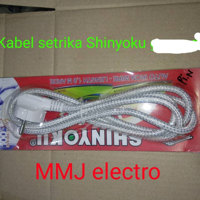 Kabel Setrika Shinyoku Arde SNI