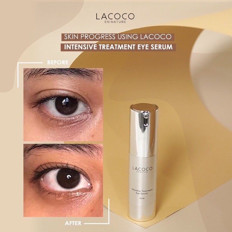 LACOCO Intensive Treatment Eye Serum Indonesia / En Nature / EyeSerum Gel / Watermelon Amazonian