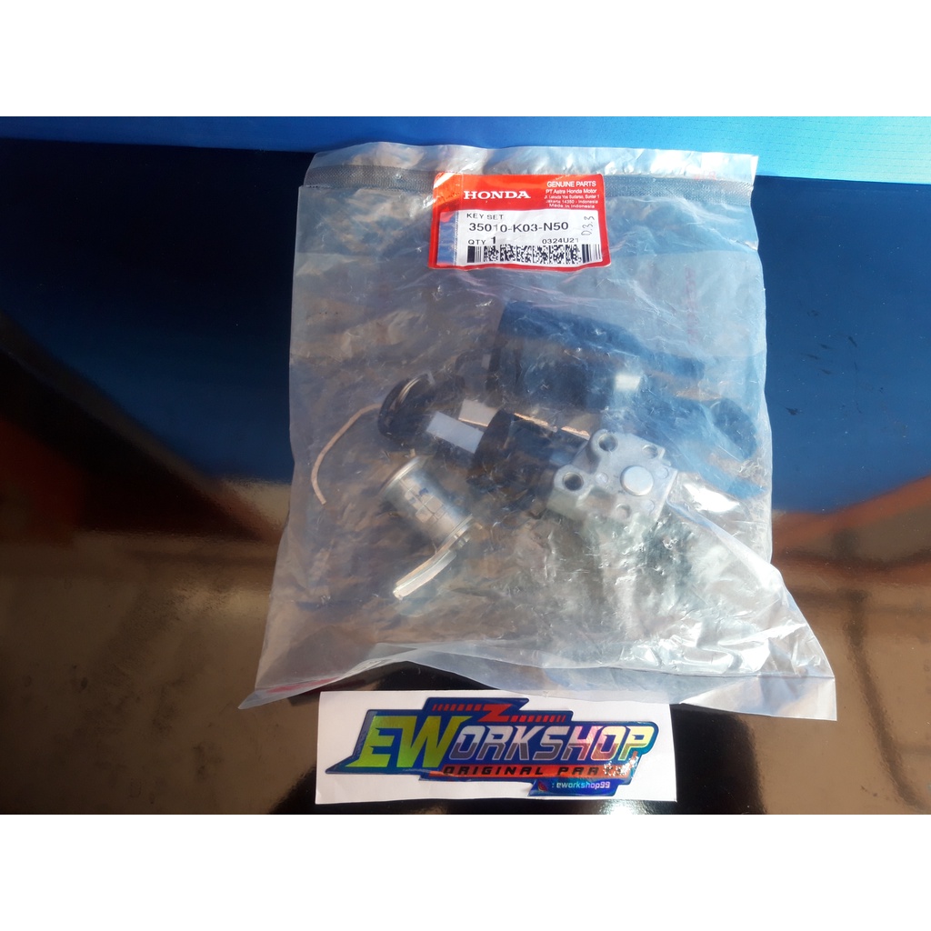 Kunci Kontak set - Revo 110 FI  Asli Honda 35010K03N50