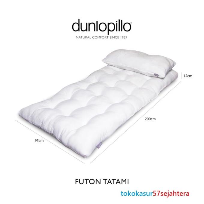 Kasur Lipat - Futon Tatami Mattress Dunlopillo always ready