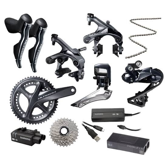 Groupset Ultegra Di2 Rim Brake 8050 Not Disc Brake Mechanical Dura Ace