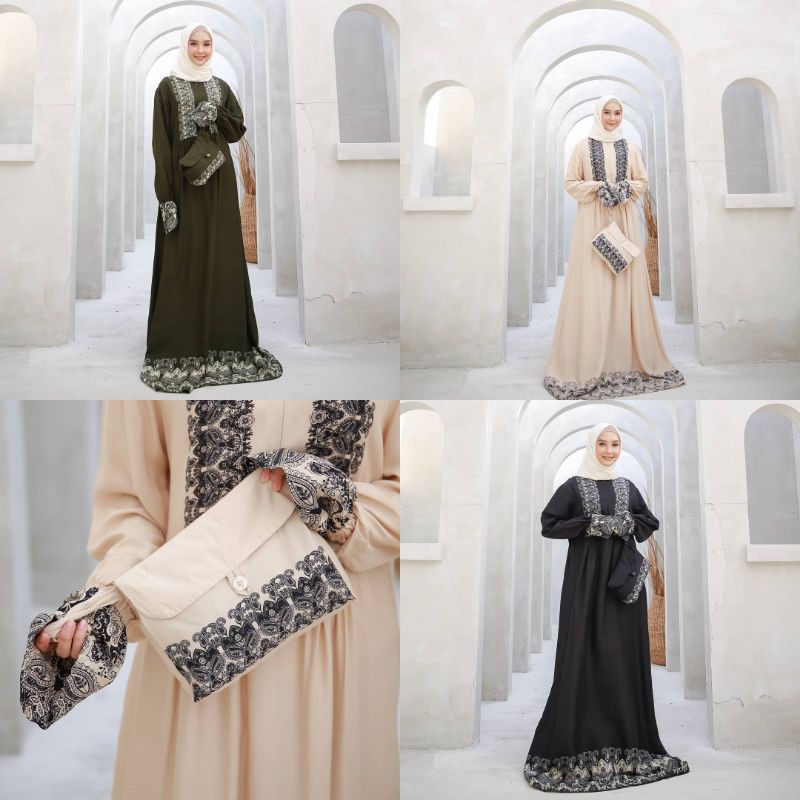 Mukena Tazbiya Fadya Series / Mukena Terusan