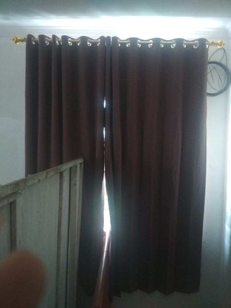 Gorden Blackout Tirai Polos Imfort / Tirai Jendela/ Tirai Pintu Rumah