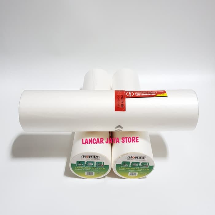 Plastik Hombo Laminating Roll Matte 330mmx32Mic x 150m