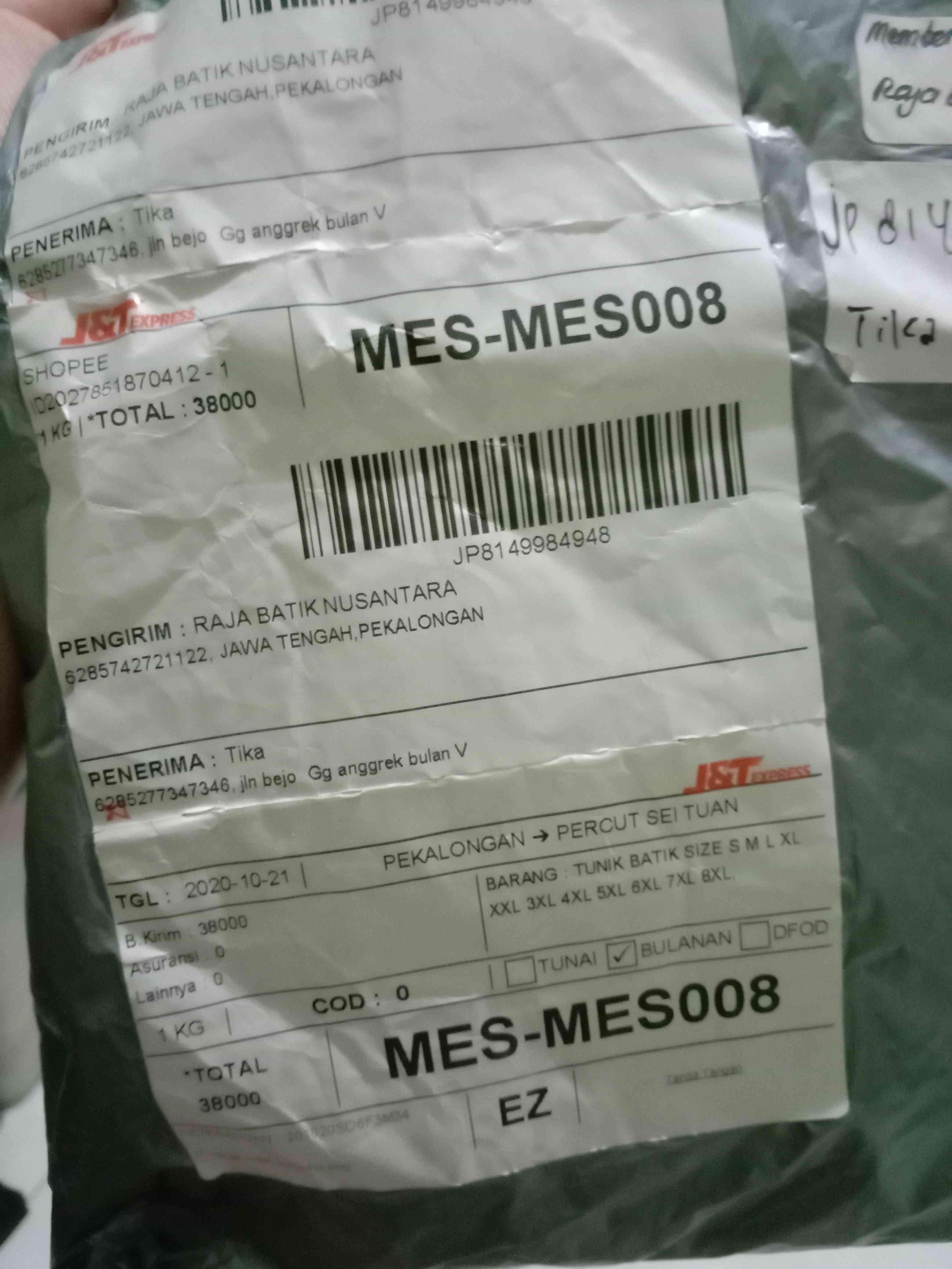 Tunik Batik Size S M L Xl Xxl 3xl 4xl 5xl 6xl 7xl 8xl