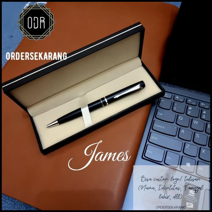 

Force | Ballpoint Pulpen Pena James Custom Grafir Laser Logo Nama Souvenir