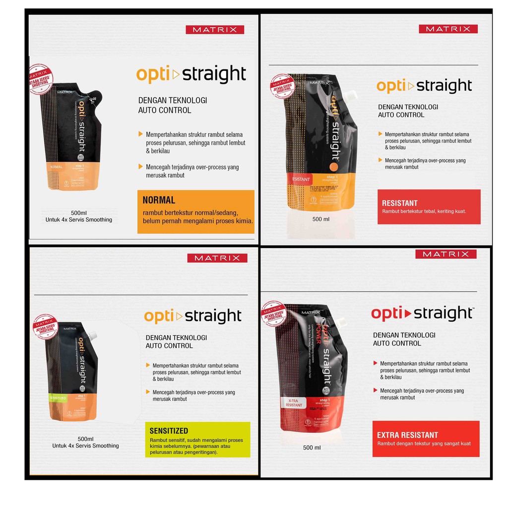 MATRIX Opti Straight Cream 625ml