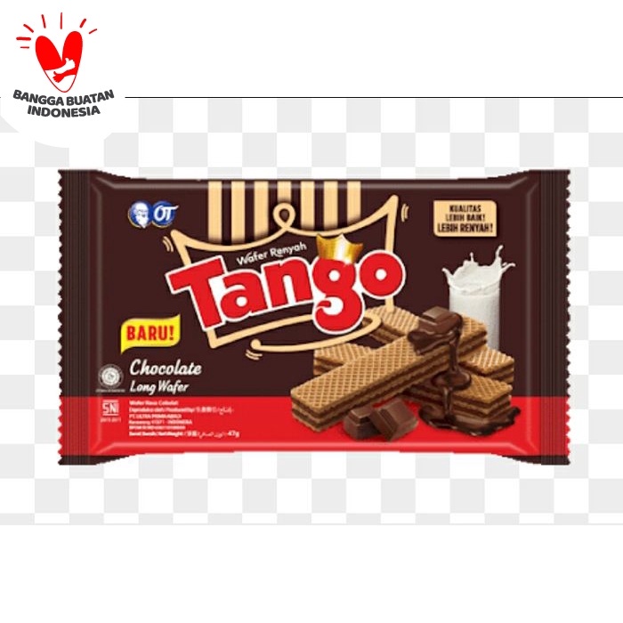 

Wafer-Biskuit- Baru!!! Wafer Tango Coklat 47 Gram Tango Wafer Cokelat -Biskuit-Wafer.