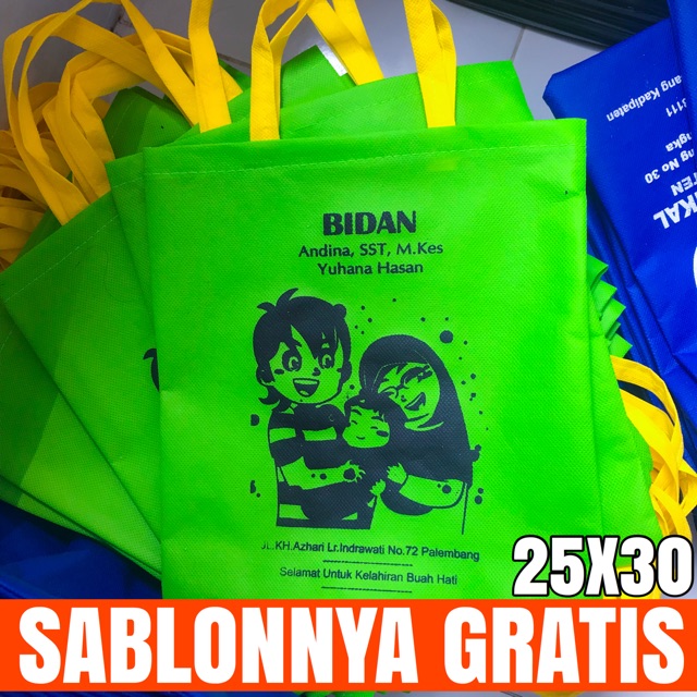 25X30 II TAS SEMINAR II TAS HAJATAN II TAS PROMOSI II TAS BIDAN II GOODIEBAG II F25.30