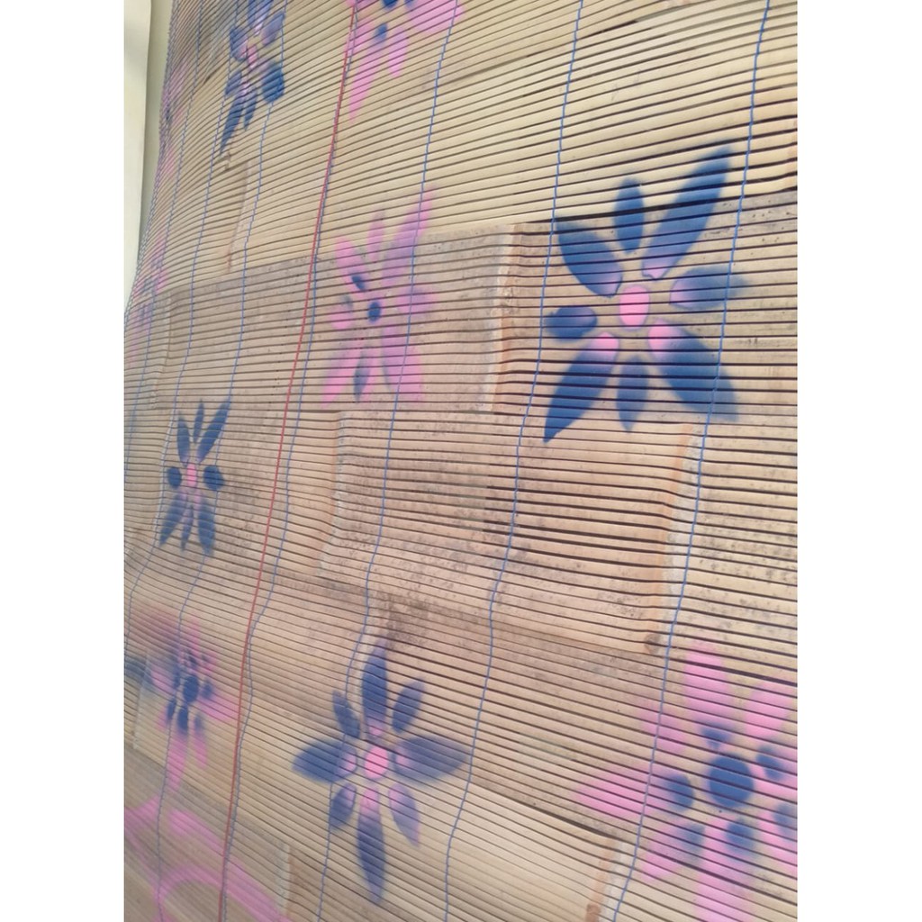 Tirai Bambu outdoor motif / Krey Bambu ASLI Tirai Gulung