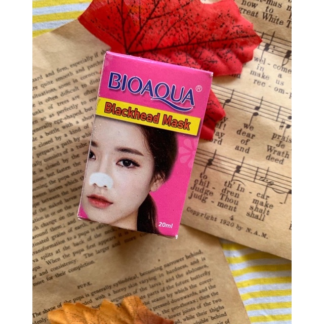 [Samarinda] BIOAQUA masker komedo Blackhead Remover Mask / penghilang komedo BPOM