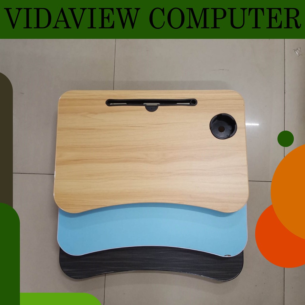 MEJA LAPTOP KAYU