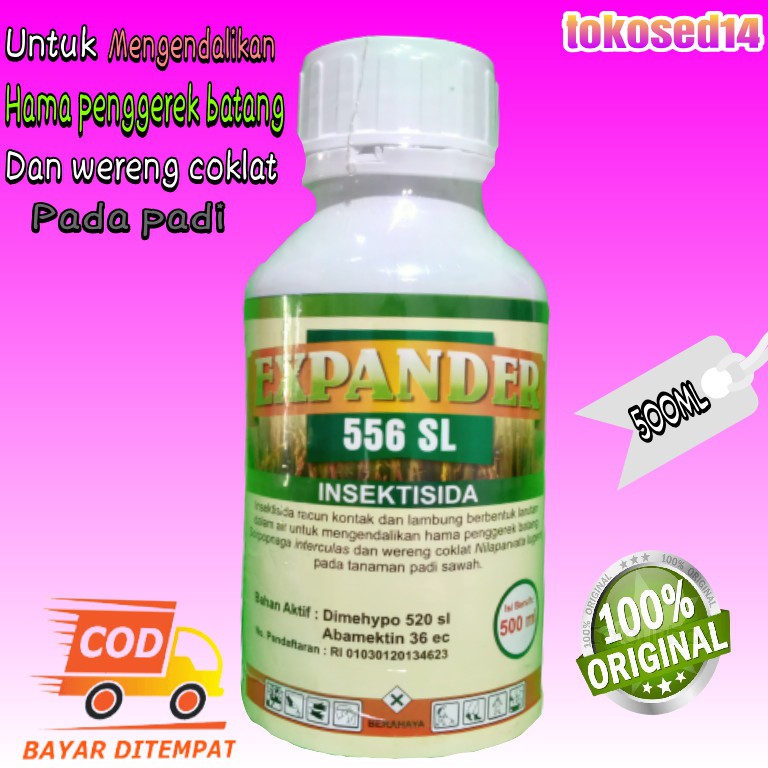 insektisida EXPANDER 556 sl 500 ml hama abamektin dimehipo ekpander ekspander