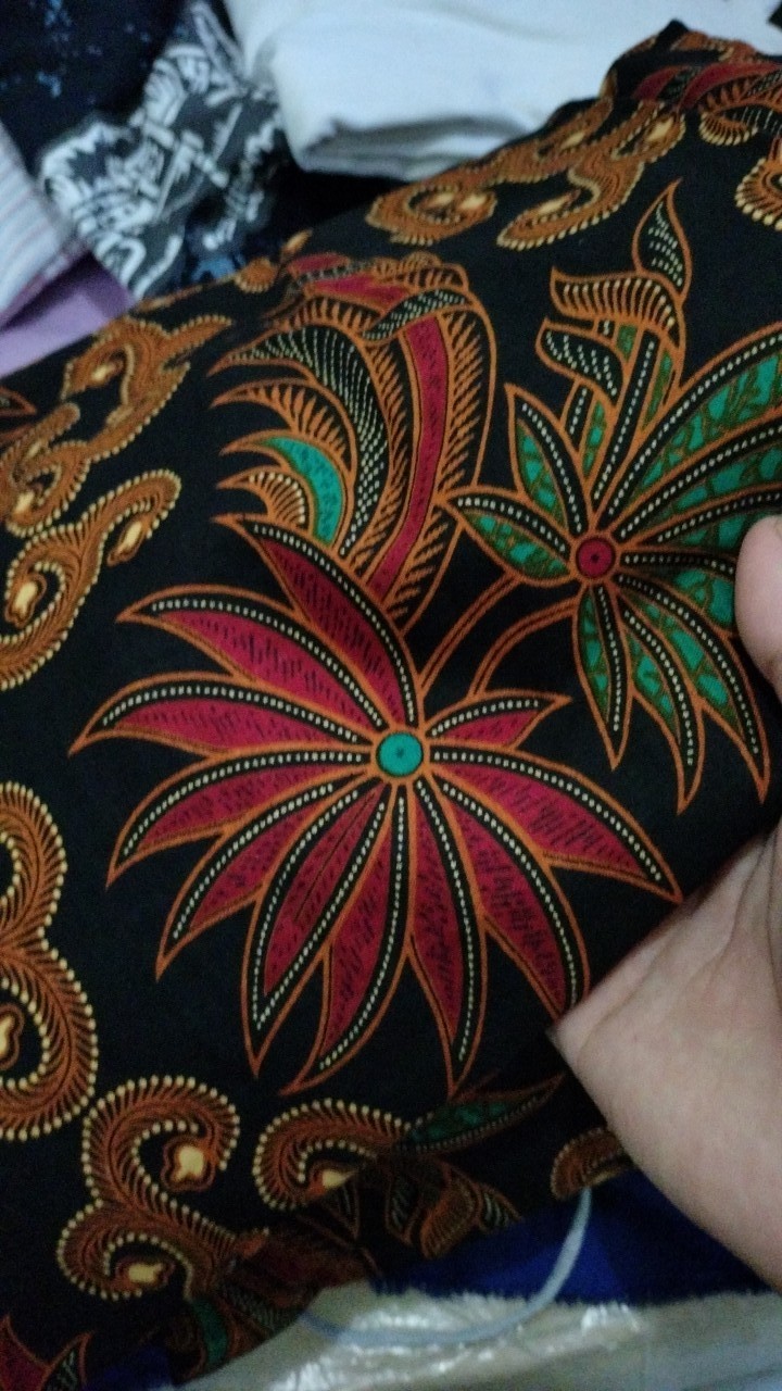 Set Kulot Peplum Batik Sogan Daun Batik Solo Premium Muslim Kantor Seragam Pesta Kerja Setelan Batik