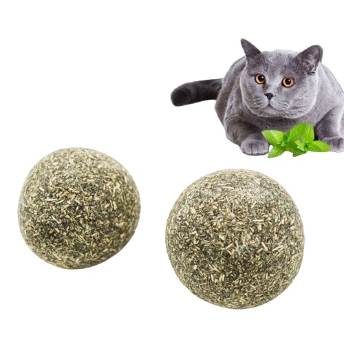 Catnip Ball - Bola Catnip Kucing Catnip Murni Snack Kucing Cat Toys FEZONE