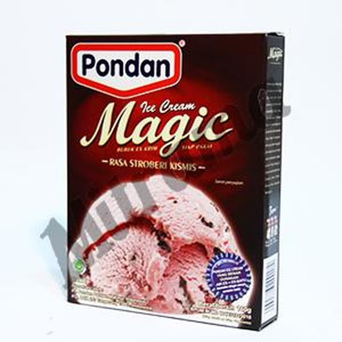 Pondan Ice Cream Magic Strawberry