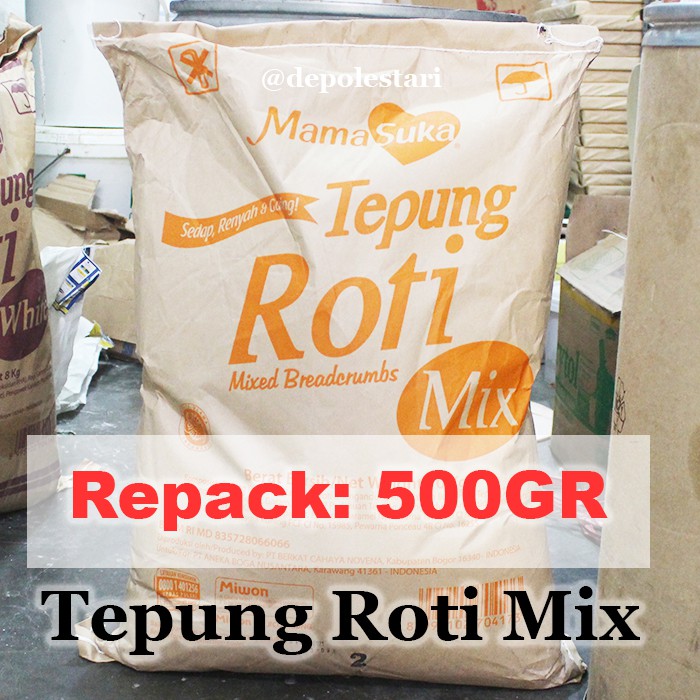 

Mamasuka Tepung Roti Mix 500GRAM