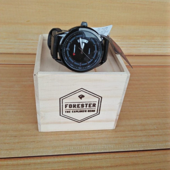 JAM TANGAN FORESTER JTF 3003 BLK - JAM ANALOG FORESTER