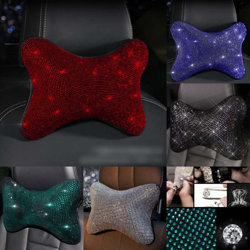 Bantal Kepala Leher Jok Mobil DAD BLUDRU FULL BLING BLING Series