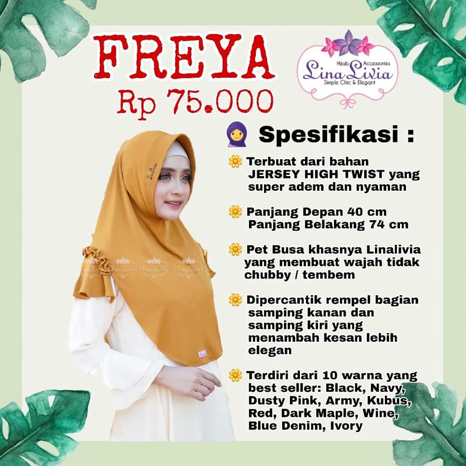 Freya by LinaLivia Hijab