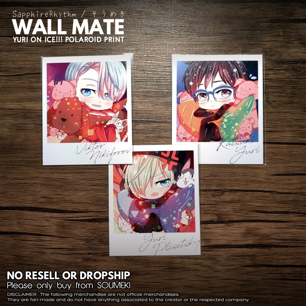 [SOUMEKI] Yuri on Ice Wall Mate