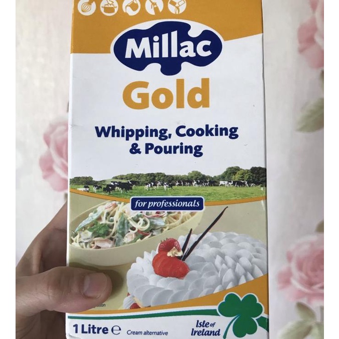 

(BISA COD) milac gold whipping cream 1 lt