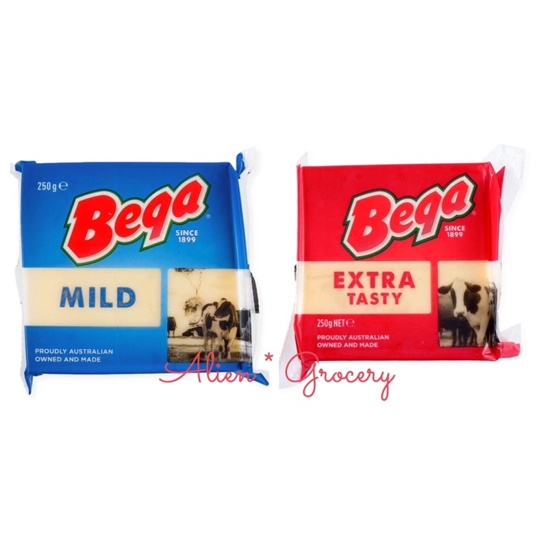 

BEGA Cheddar Cheese Keju Mild Extra Tasty 250gr