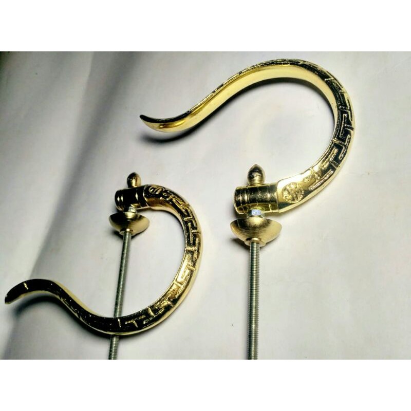 gantungan lipat cungkok sangkar burung gold(emas)