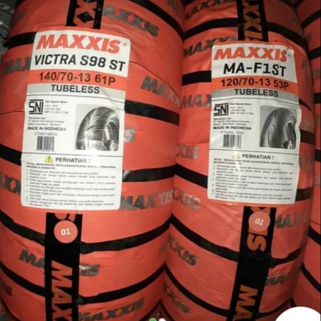 ban luar depan belakang N max 120/70-13 140/70-13 maxxis