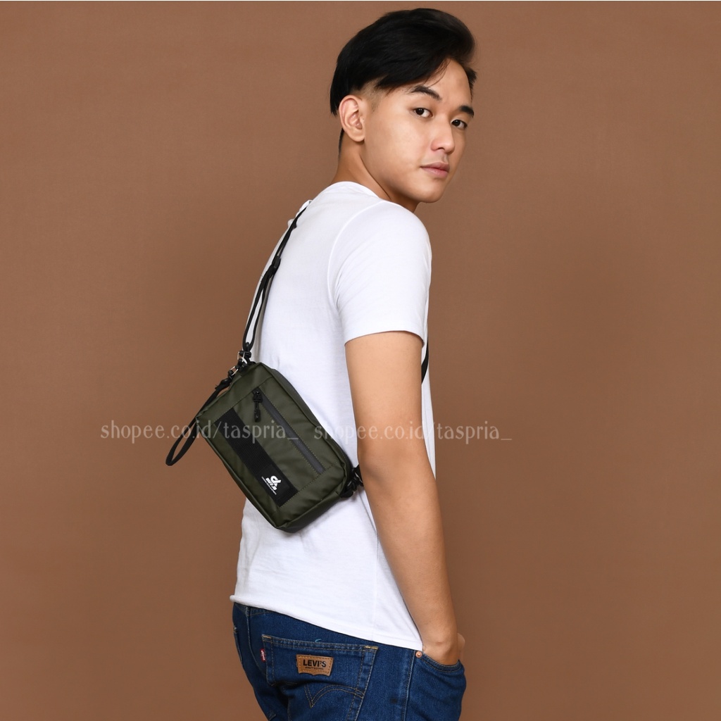 Diff.id - Tas Selempang Pria Sling Bag Felix Waterproof Clutch Bag Pria Anti Air Waist Bag Pouch Bag Pria