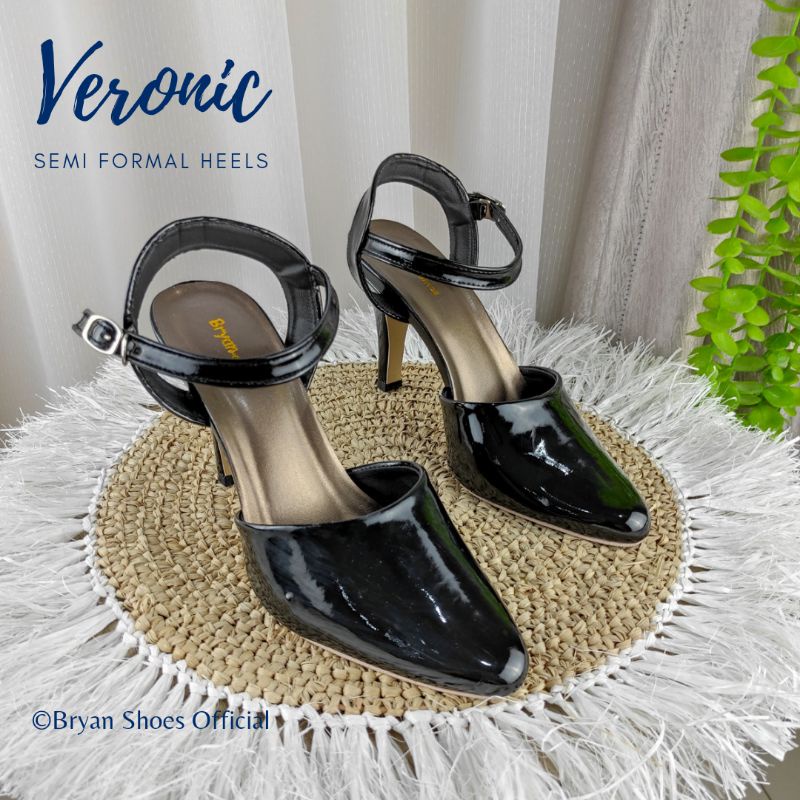 Bryan Veronic Heels Tali Nyaman Strappy 5cm 9cm Glossy Gladiator Jumbo Bigsize Oversize 36-40 41 42 43