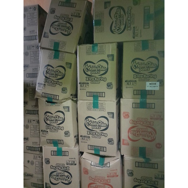 MAMYPOKO EXTRA KERING 1 karton isi 120pcs S M/L/XL/XXL
