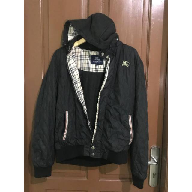 Preloved Jaket Hoddie Burberry