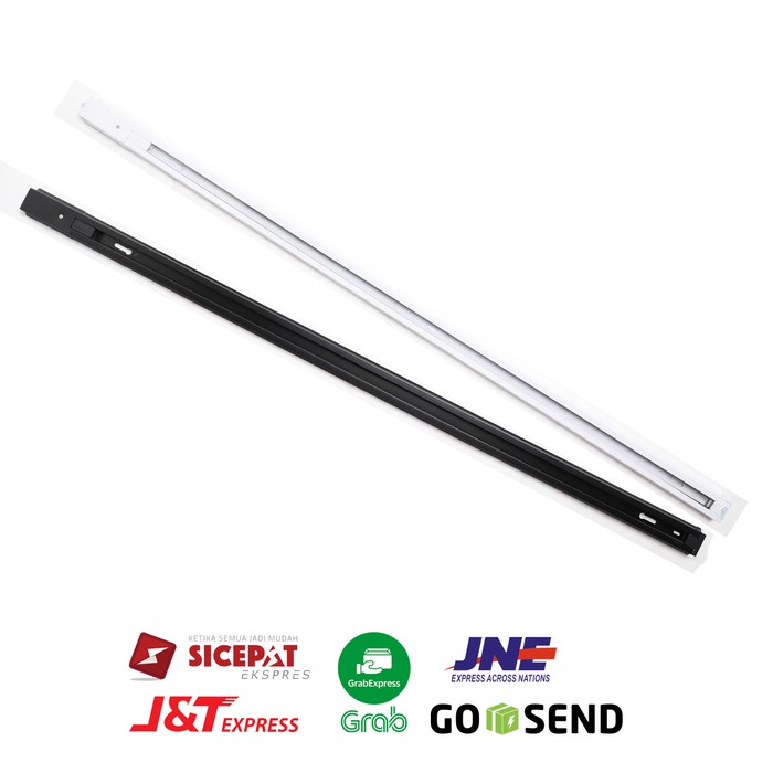 Rel Lampu Sorot / Track Lampu 1,5 Meter Rell