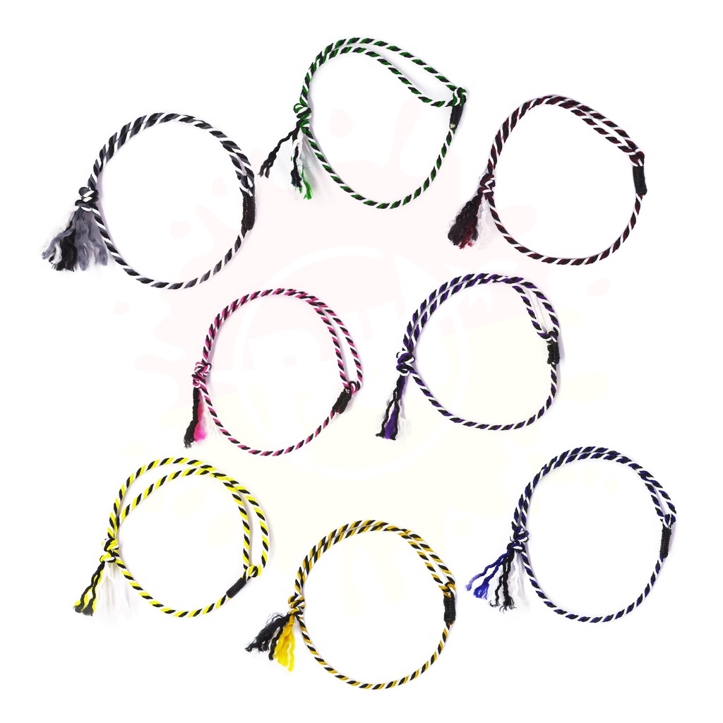 Gelang Korea V Bracelet / Gelang Tali V Blaceret / Gelang Pria Wanita