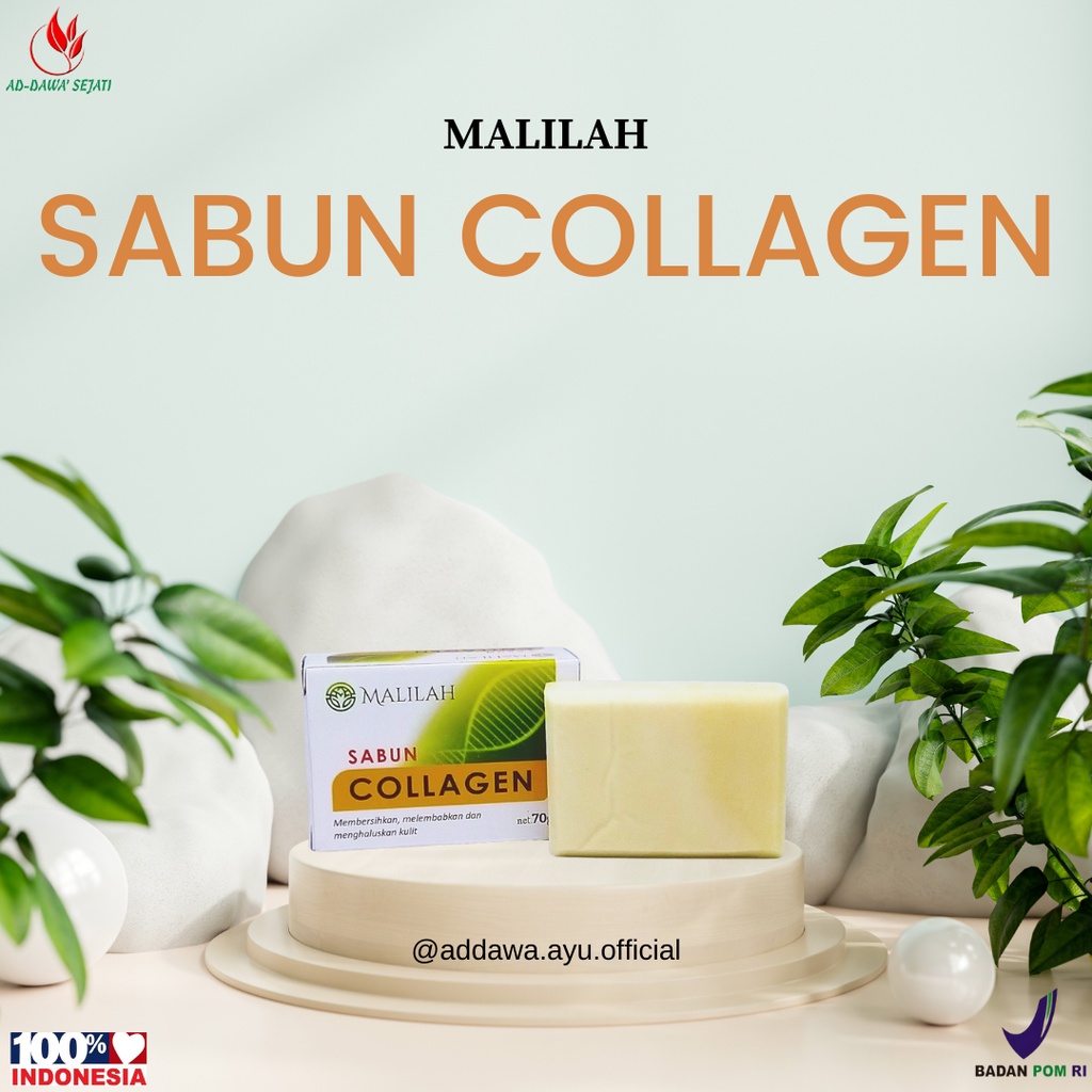Malilah Sabun Collagen | Sabun Kolagen | Sabun Kolagen BPOM | Sabun Kolagen Asli | Sabun Kolagen Unt