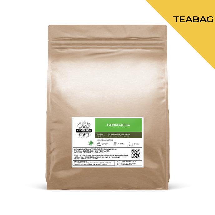 

[COD] GENMAICHA | Pouch | Haveltea | Teh Hijau Beras Jepang | Green Tea [COD]