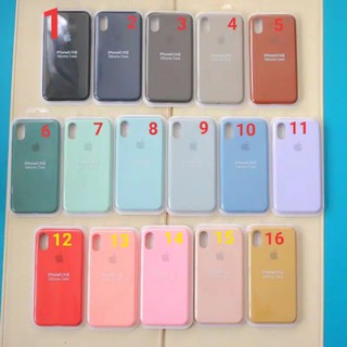 YKCS 0441 Case Iphone X iphone xs warna silicone polos