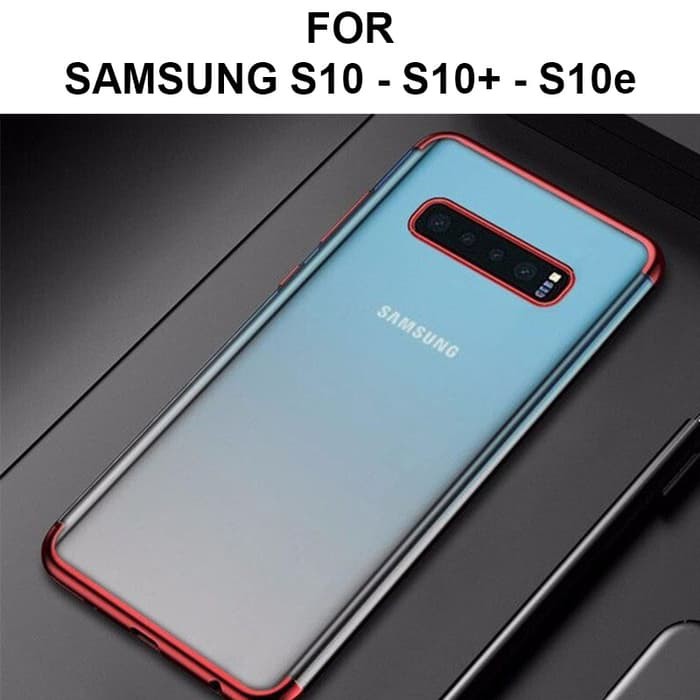 Tpu plating case Samsung S10 / Samsung S10 Plus / Samsung S10e / case hp / soft case / hard case