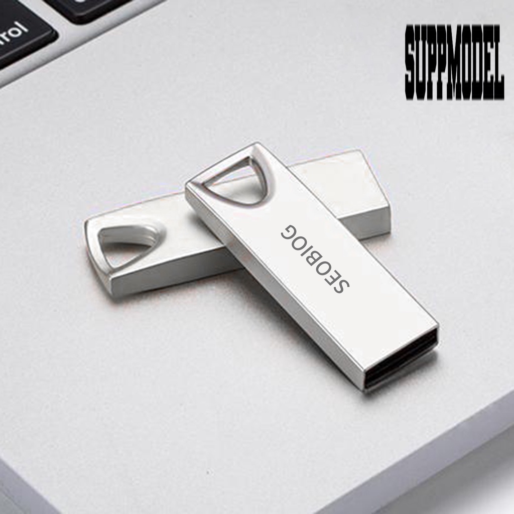 &lt; Suppmodel &gt; Flashdisk USB 3.0 1TB / 2TB Plug &amp; Play Bahan Logam Tahan Air Untuk Komputer