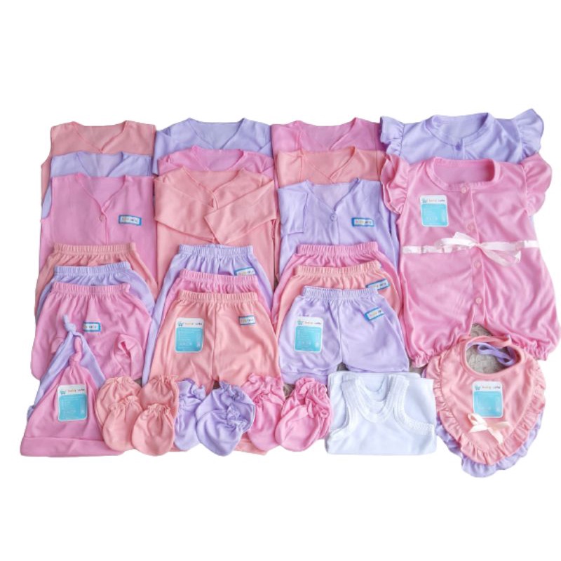 29pcs Paket Hemat Perlengkapan Baju Bayi celana kado sarung tangan Baru Lahir  paket jumper SNI Promo 8.8