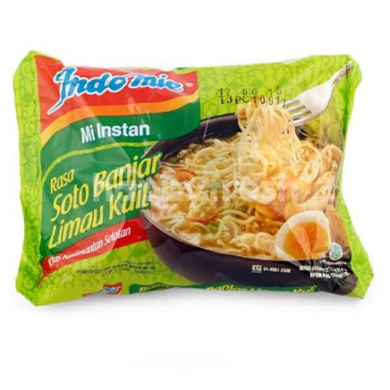 

mie Indomie soto Banjar limau kuit