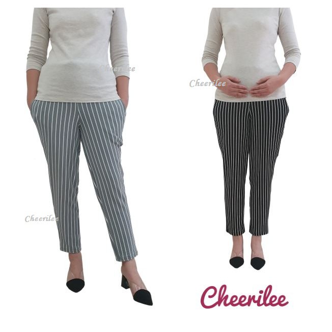  CELANA  HAMIL KERJA  MOTIF SALUR MATERNITY CELANA  HAMIL 