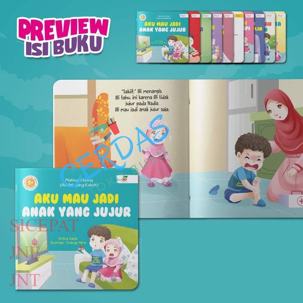 CTK   Buku Anak  10 Karakter Hebat Anak Muslim  Ziyadbooks buku cerita anak  buku cerita islami  buku cerita anak islami  buku cerita anak islami 1 paket