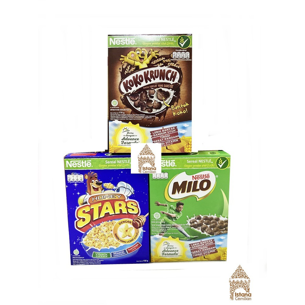 Nestle Sereal Koko Krunch / Honey Stars / Milo 150 Gram