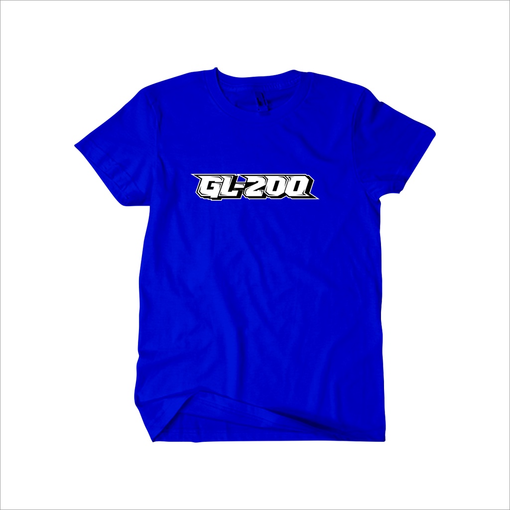 Kaos GL200 - Kaos Distro Katun Combed Motor Racing - Soundbalapblitar