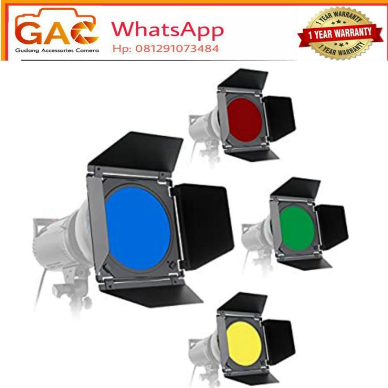 paket GAC lampu GODOX  SL-60W+BARNDOR BD-04