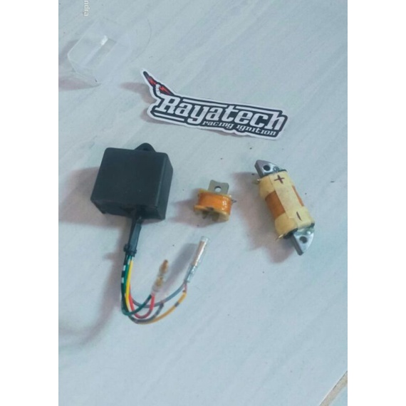 Set pengapian RX king Racing (Spul pulser dan CDI) dompet pelajar
