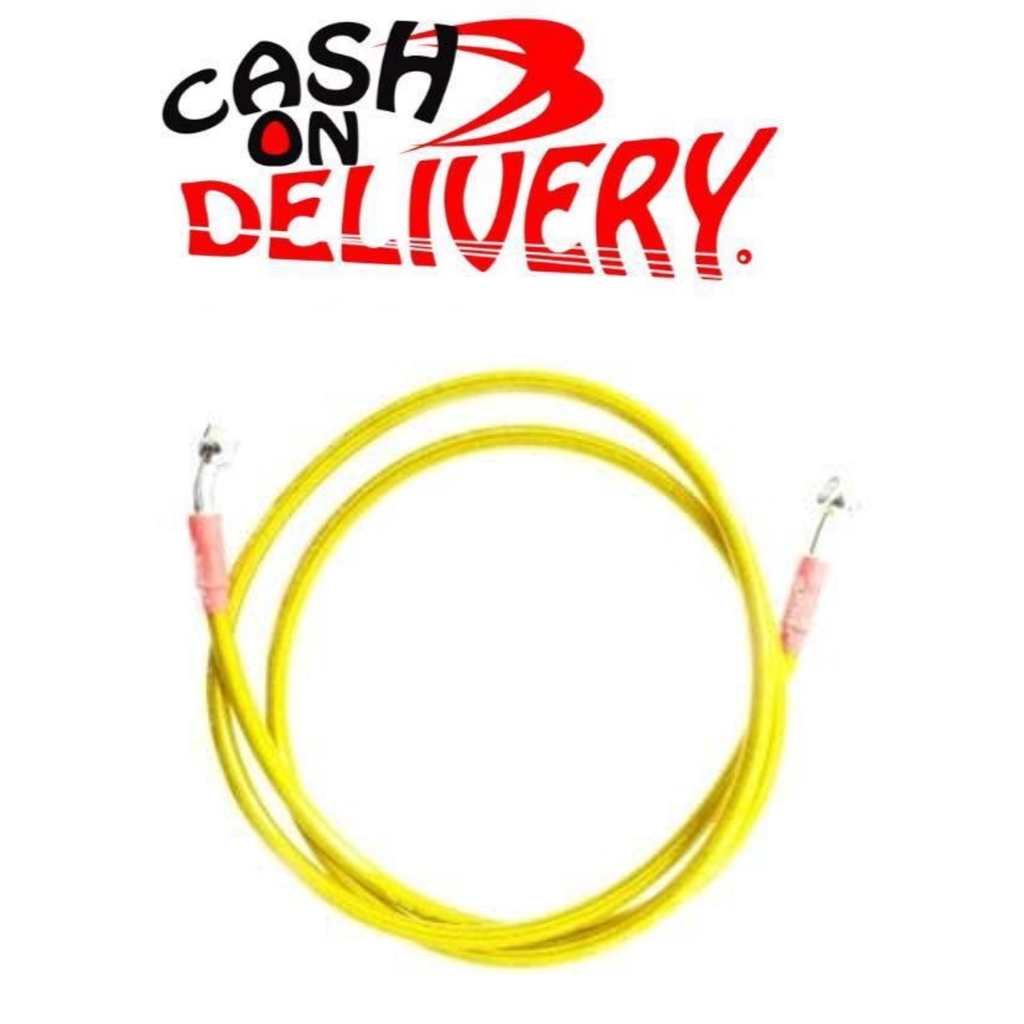 PROMO 90 cm Selang Rem Disc Belakang Motor KUNING